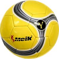 Мяч футбольный №4 "Meik-086" (желтый) 3-слоя, TPU+PVC 3.2, 340-350 гр., машинная сшивка C33394-4
