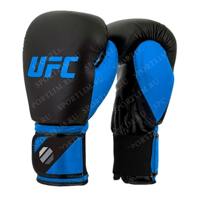 Перчатки тренировочные для спарринга Размер REG (синие) UFC UHK-75001